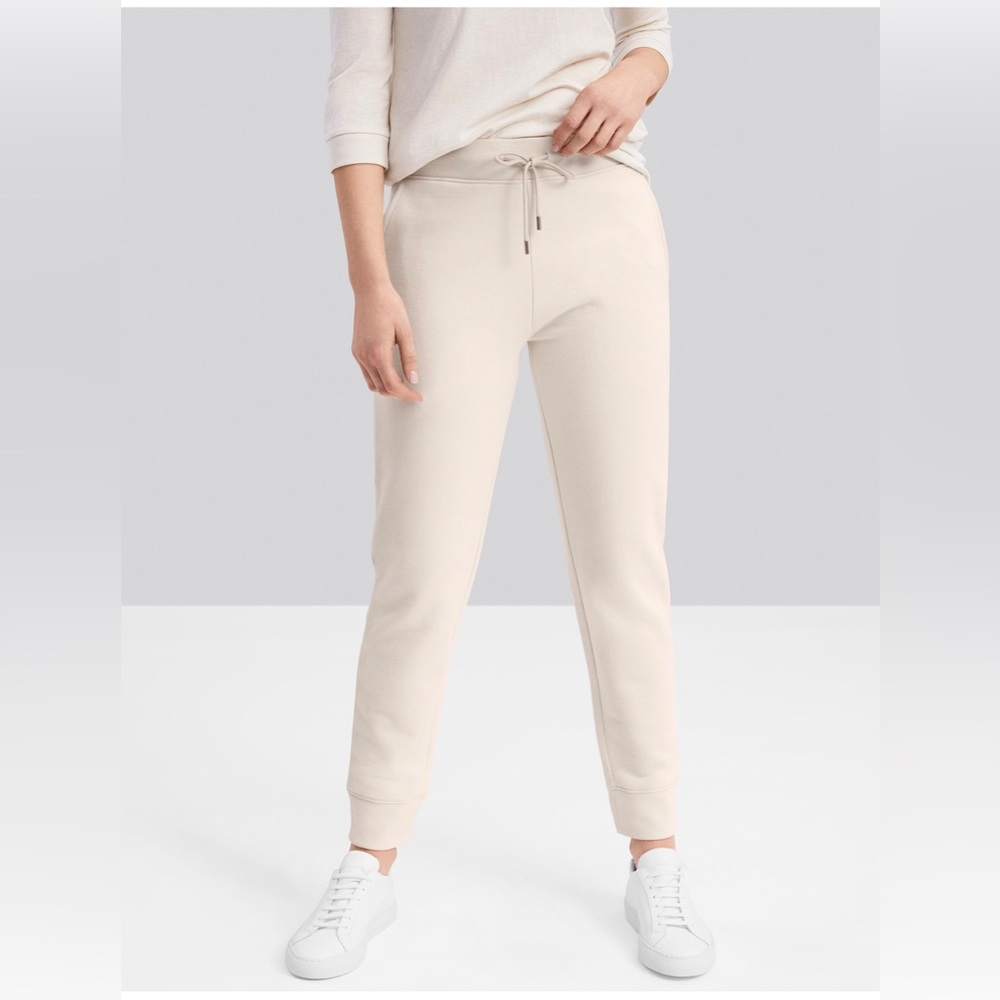 LACAUSA Sweatpants Joggers Track Pants Size S Neutral Minimalist
